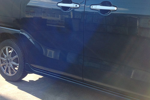 自動車板金塗装補修の作業事例(ビフォーアフター)