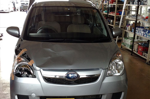 自動車板金塗装補修の作業事例(ビフォーアフター)