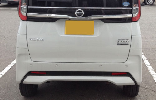 自動車板金塗装補修の作業事例（ビフォーアフター）