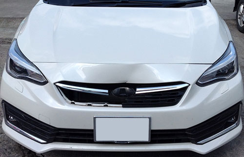 自動車板金塗装補修の作業事例(ビフォーアフター)