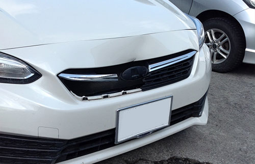 自動車板金塗装補修の作業事例(ビフォーアフター)