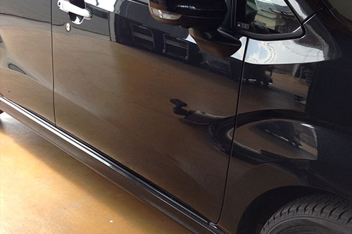 自動車板金塗装補修の作業事例（ビフォーアフター）