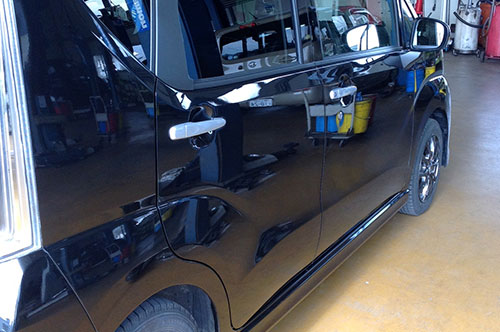 自動車板金塗装補修の作業事例（ビフォーアフター）