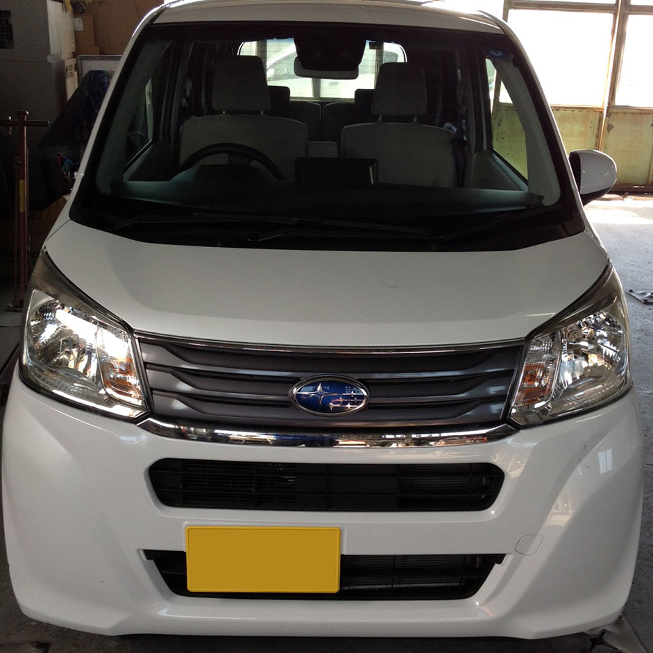 自動車板金塗装補修の作業事例(ビフォーアフター)