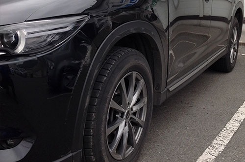 自動車板金塗装補修の作業事例(ビフォーアフター)