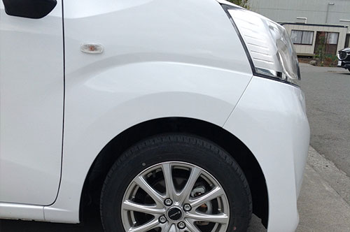 自動車板金塗装補修の作業事例(ビフォーアフター)