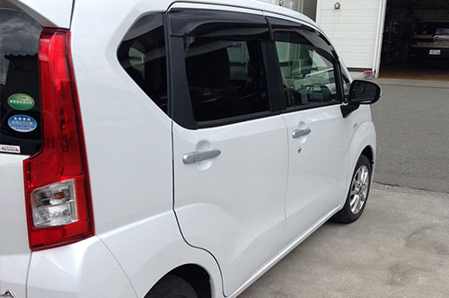 自動車板金塗装補修の作業事例(ビフォーアフター)